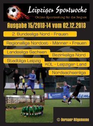 Ausgabe 14/201314 vom 25.11.2013